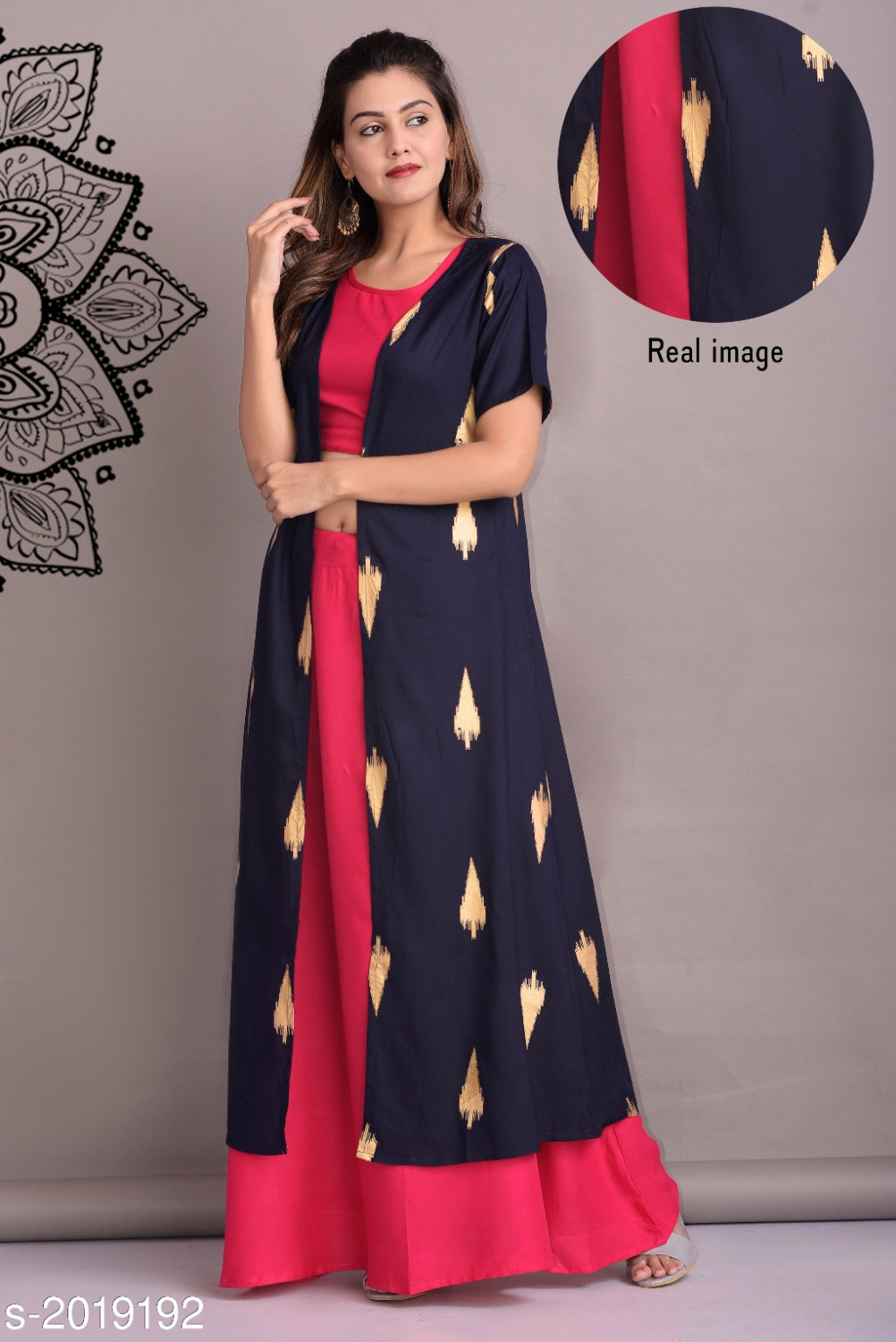 crop top and skirt with shrug