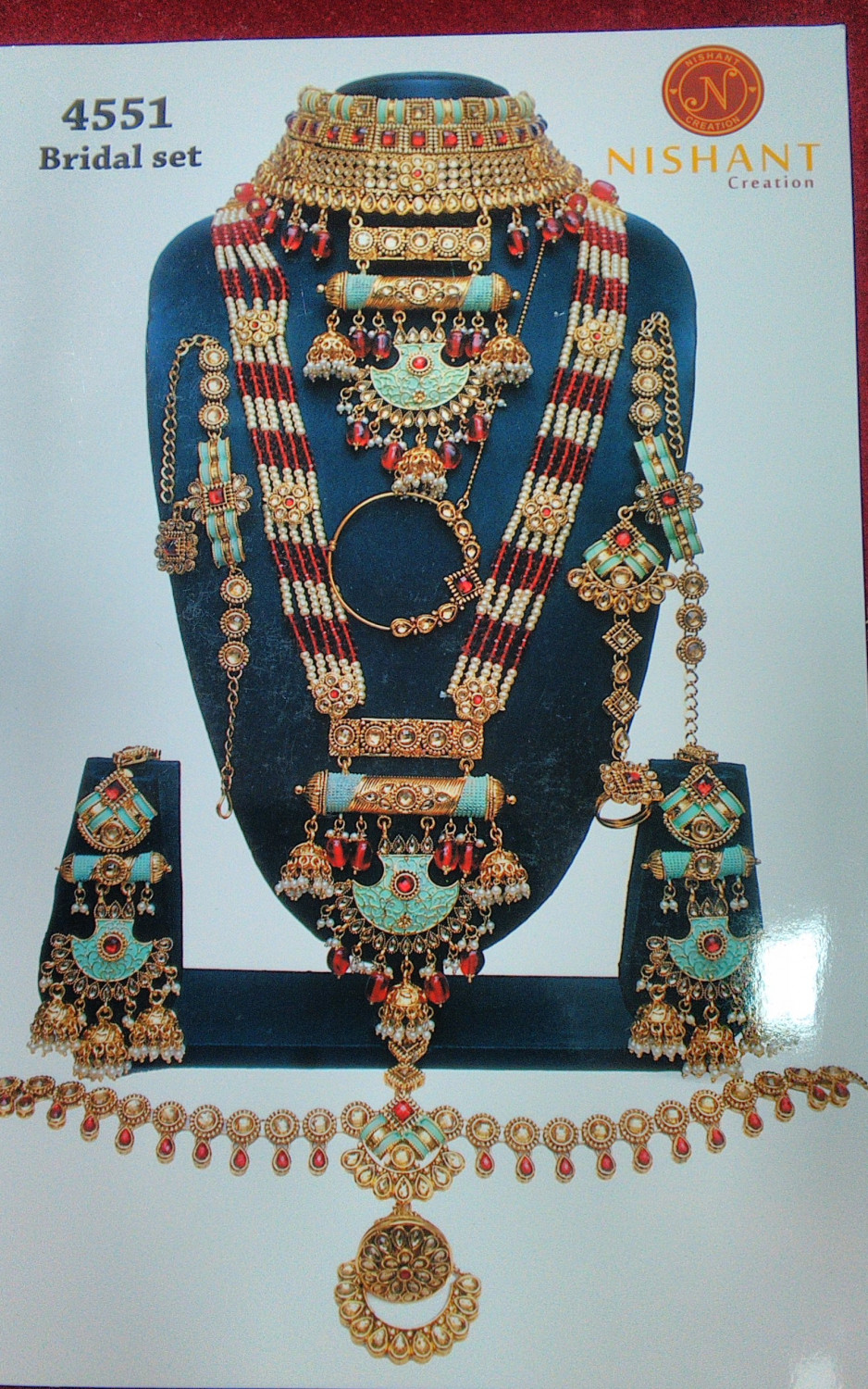 nishant creation bridal set