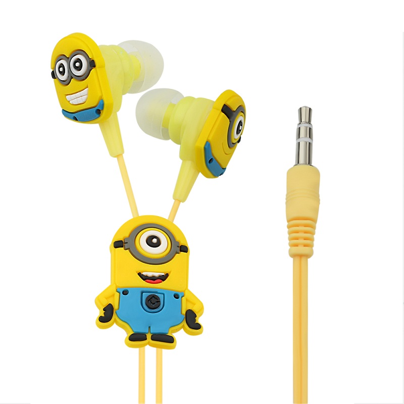 minions one eye very cute In Ear Earphone with noise cancellation