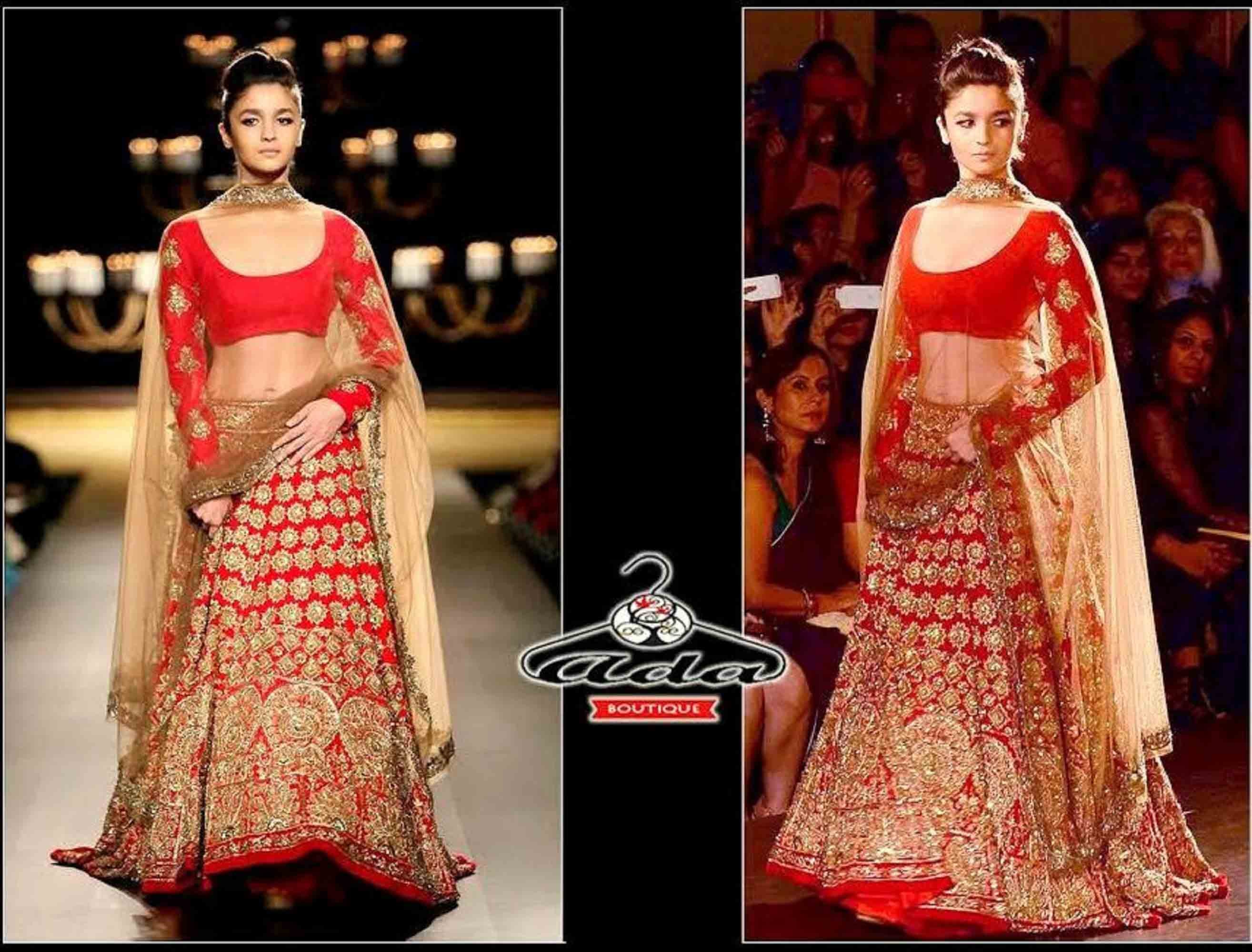 Alia bhat in green lehenga Clearance