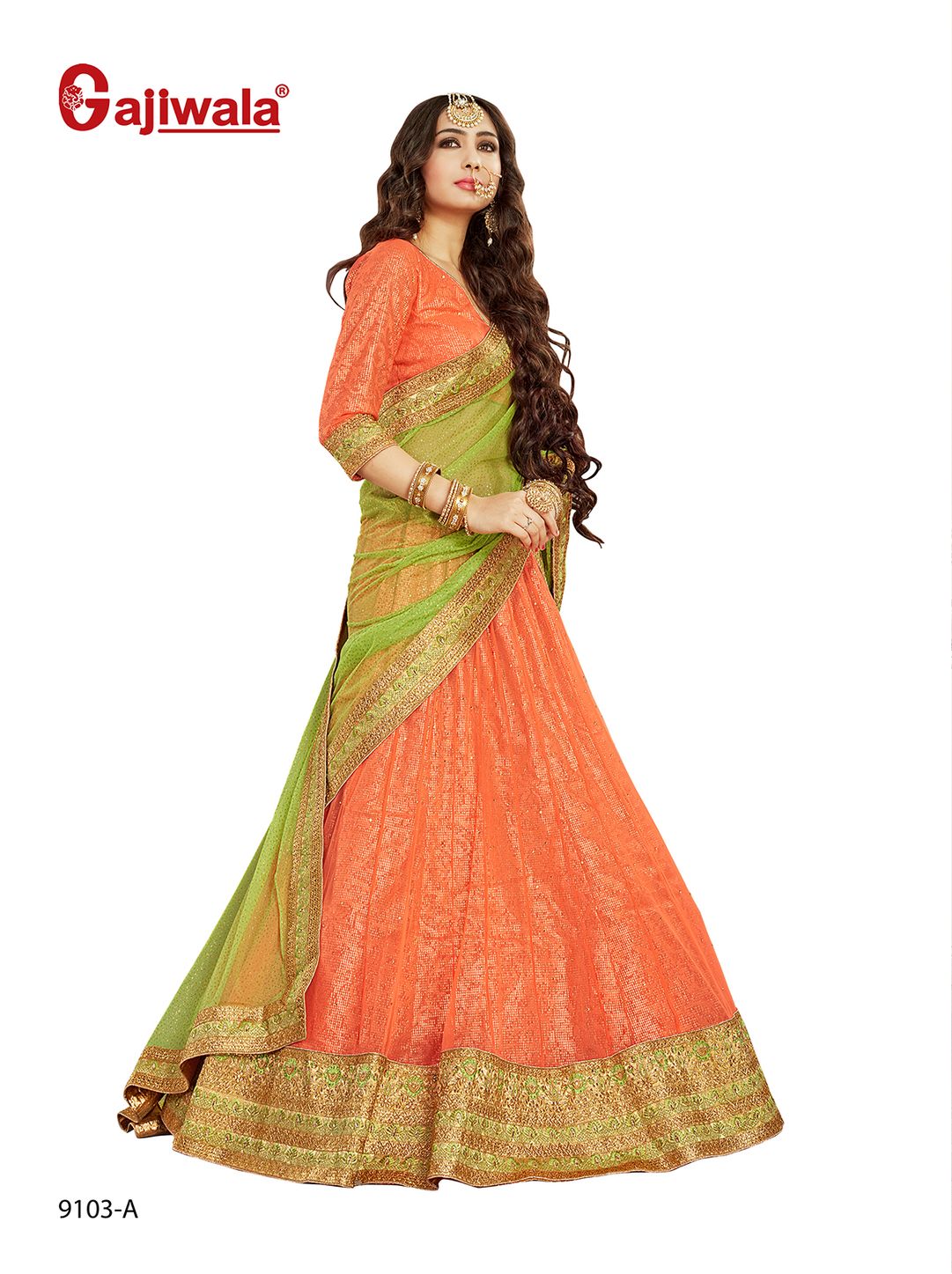 Aggregate more than 125 gajiwala sarees lehenga super hot -  tnbvietnam.edu.vn