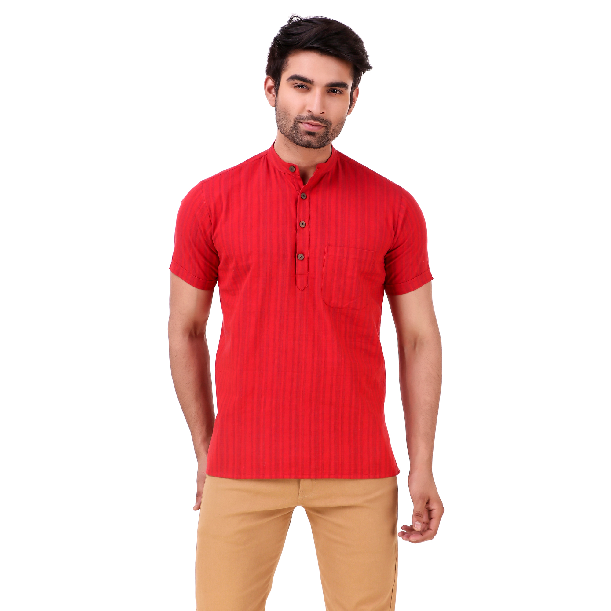 Buy Matram Mens Short Kurta MSSKJS05 at Lowest Price
