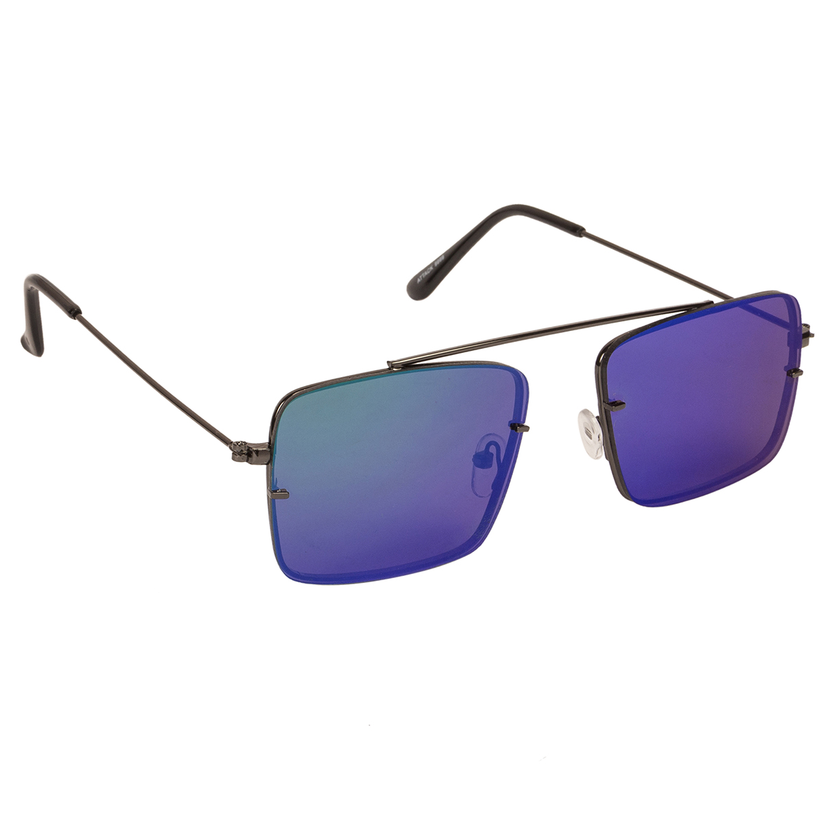 blue rectangle sunglasses