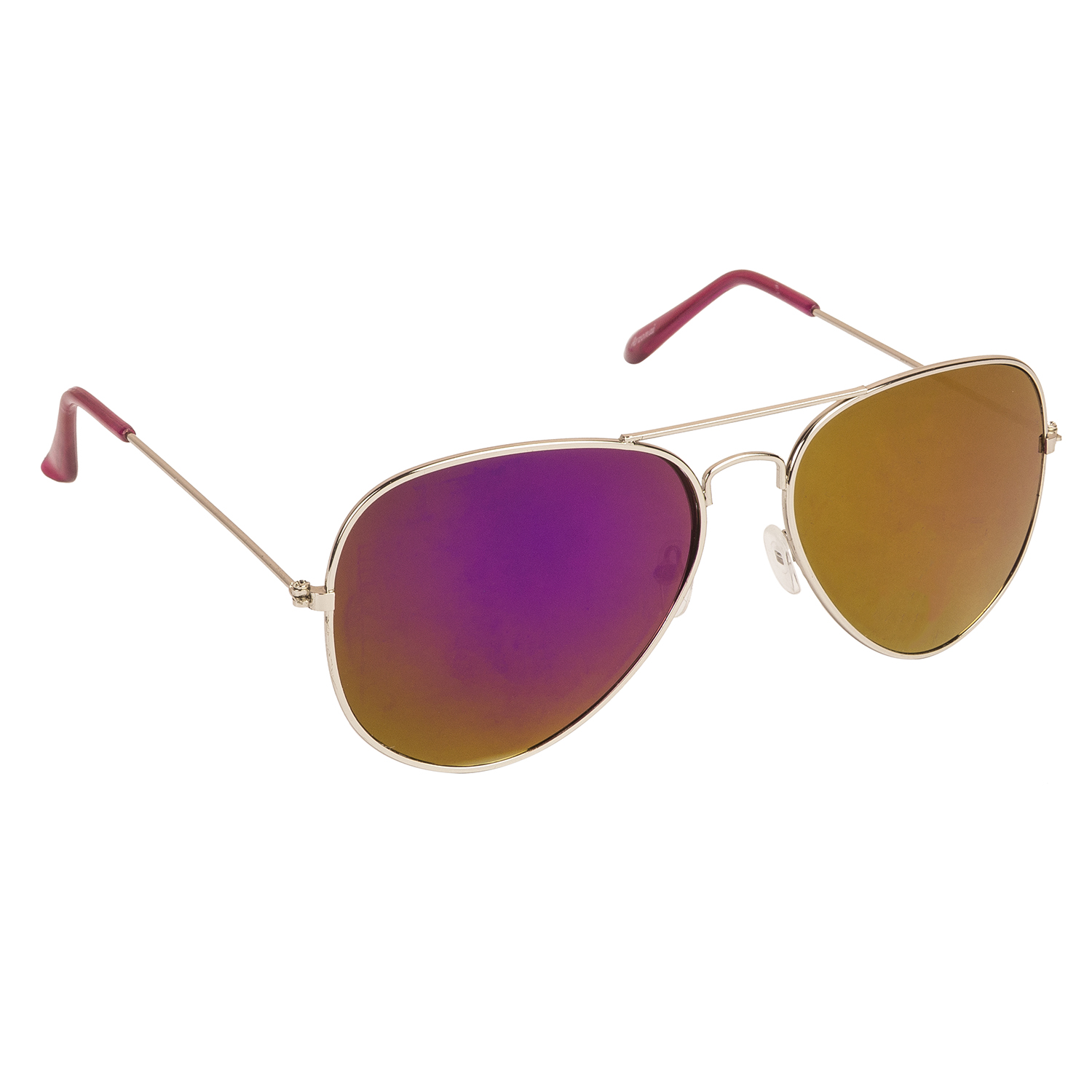 multicolor aviator sunglasses