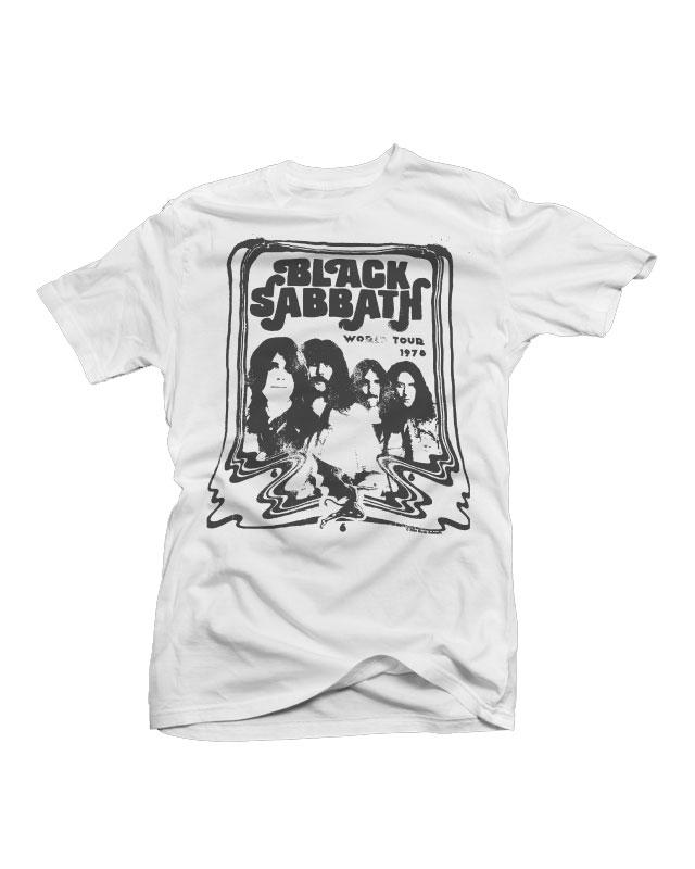black sabbath world tour 1978 t shirt