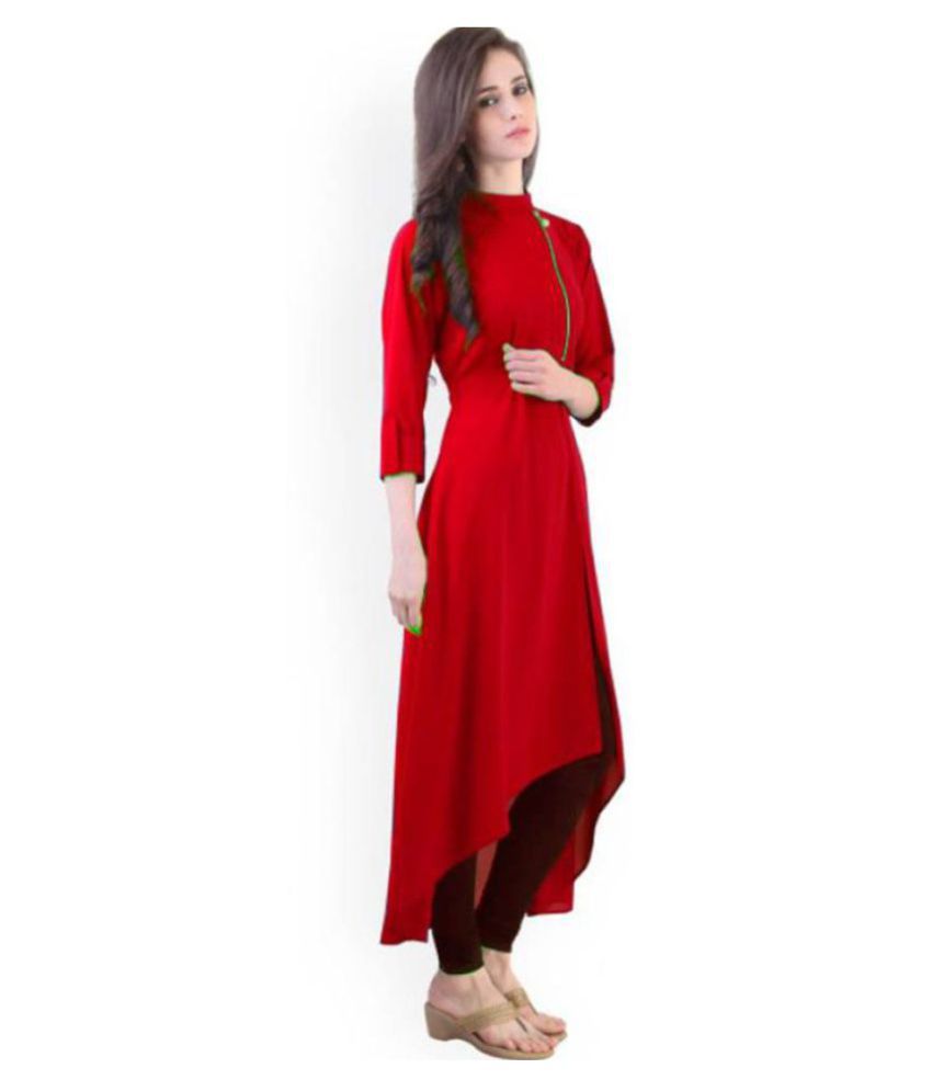 red kurti image